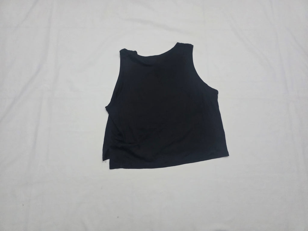 Playera Lululemon De Mujer Talla 10 Sin Mangas Color Negro
