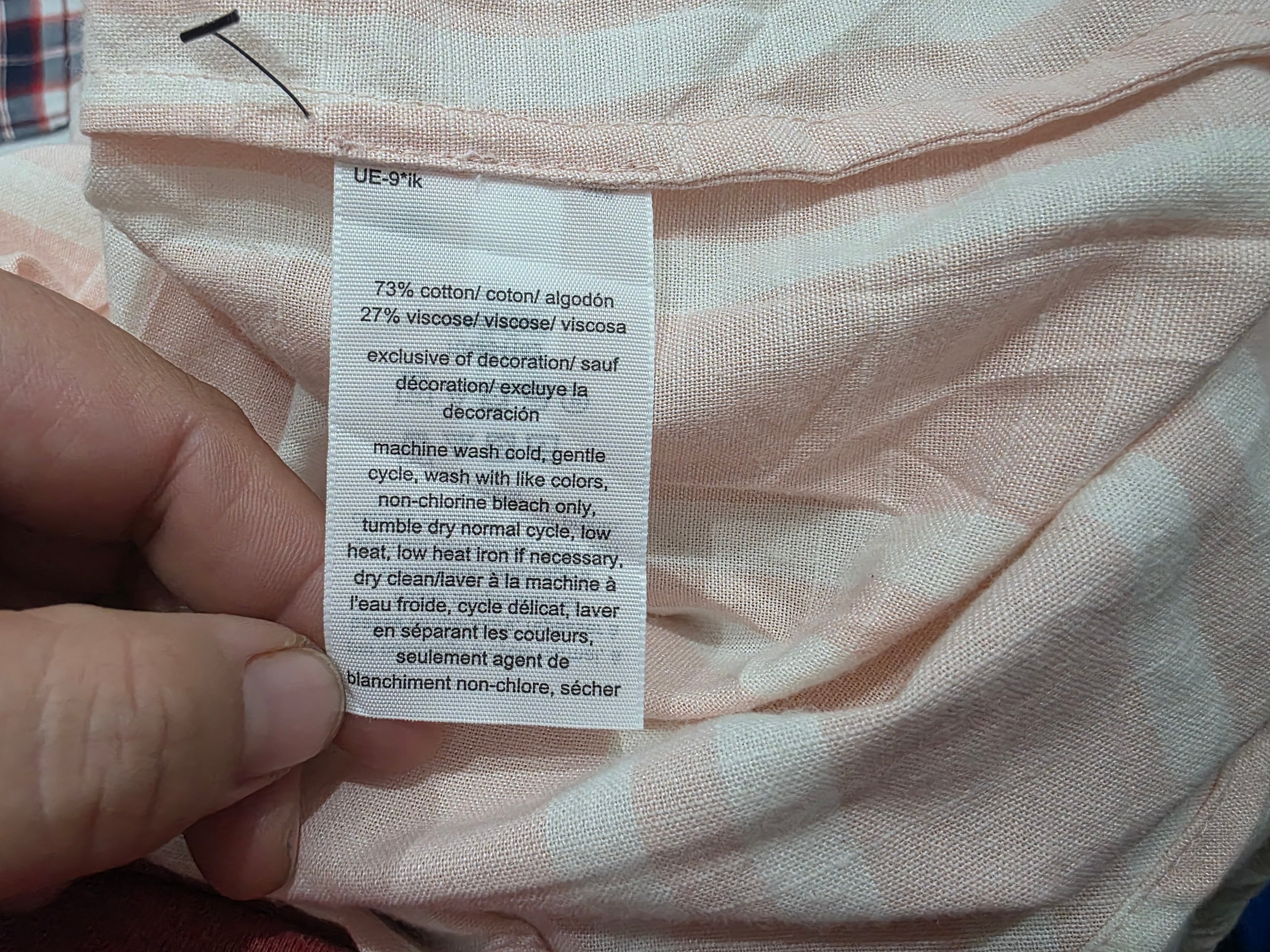 Blusa Tommy Hilfiger Rosa Mediana De Viscose