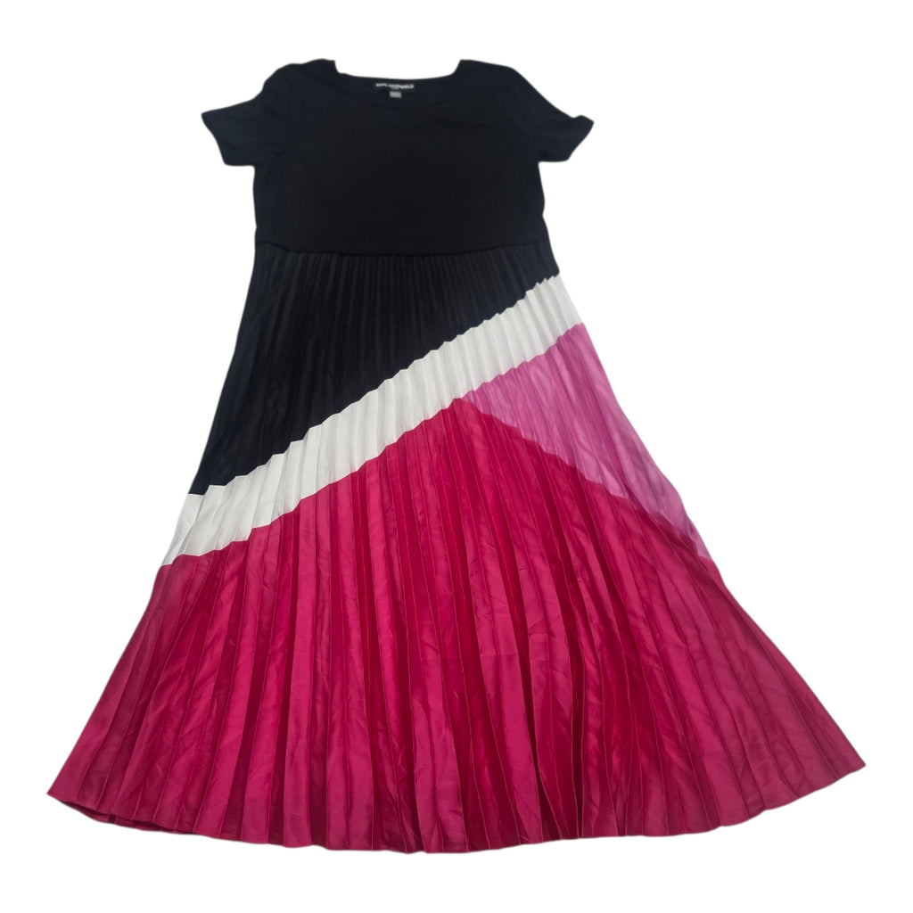 Vestido Karl Lagerfeld Grande Negri/rosa De Mujer