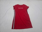 Vestido Tommy Hilfiger Mujer Grande Color Rojo Manga Corta