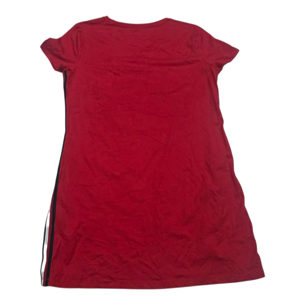 Vestido Tommy Hilfiger Mujer Grande Color Rojo Manga Corta