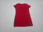 Vestido Tommy Hilfiger Mujer Grande Color Rojo Manga Corta