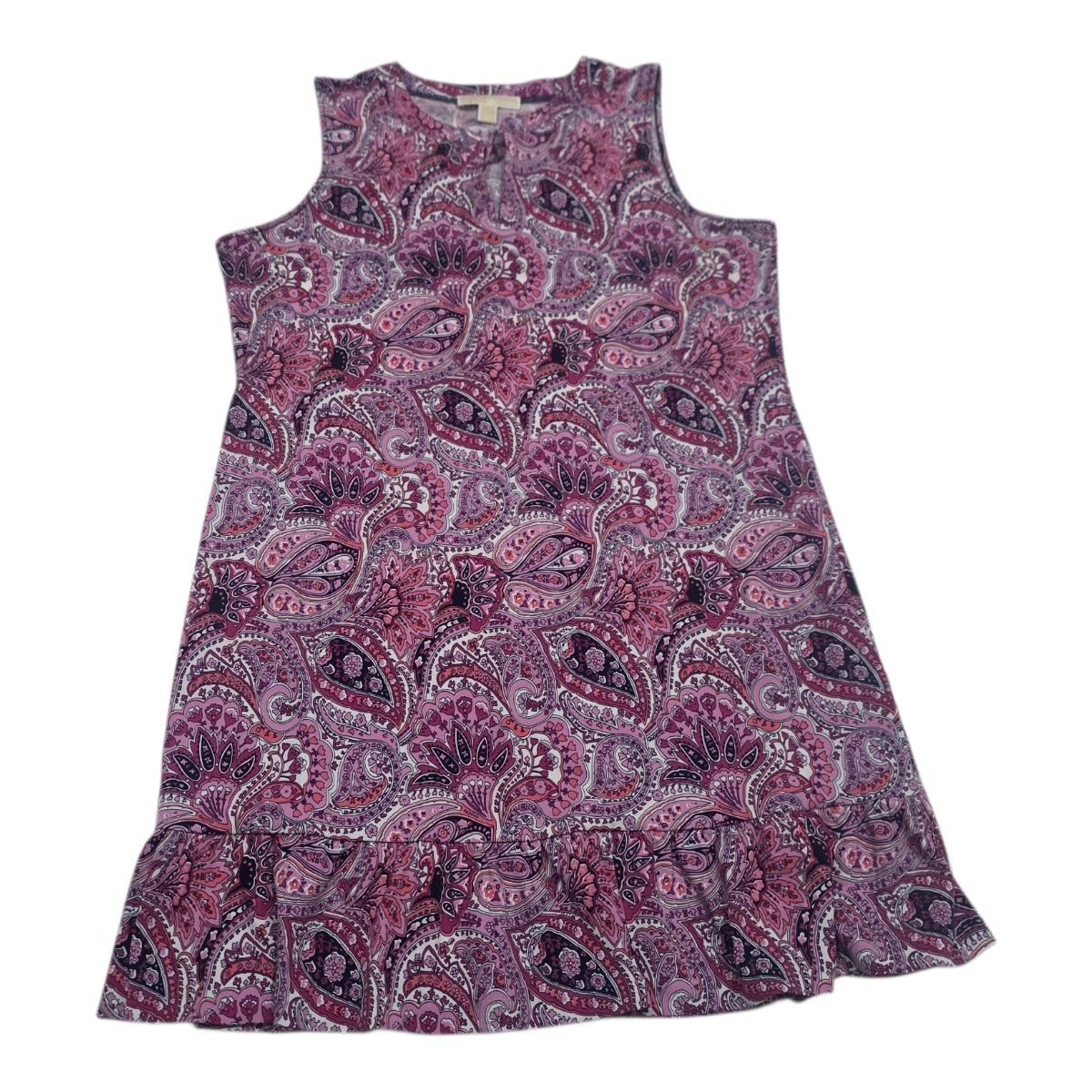 Vestido Michael Kors De Mujer Talla Grande Morado/rosa