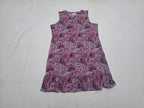 Vestido Michael Kors De Mujer Talla Grande Morado/rosa