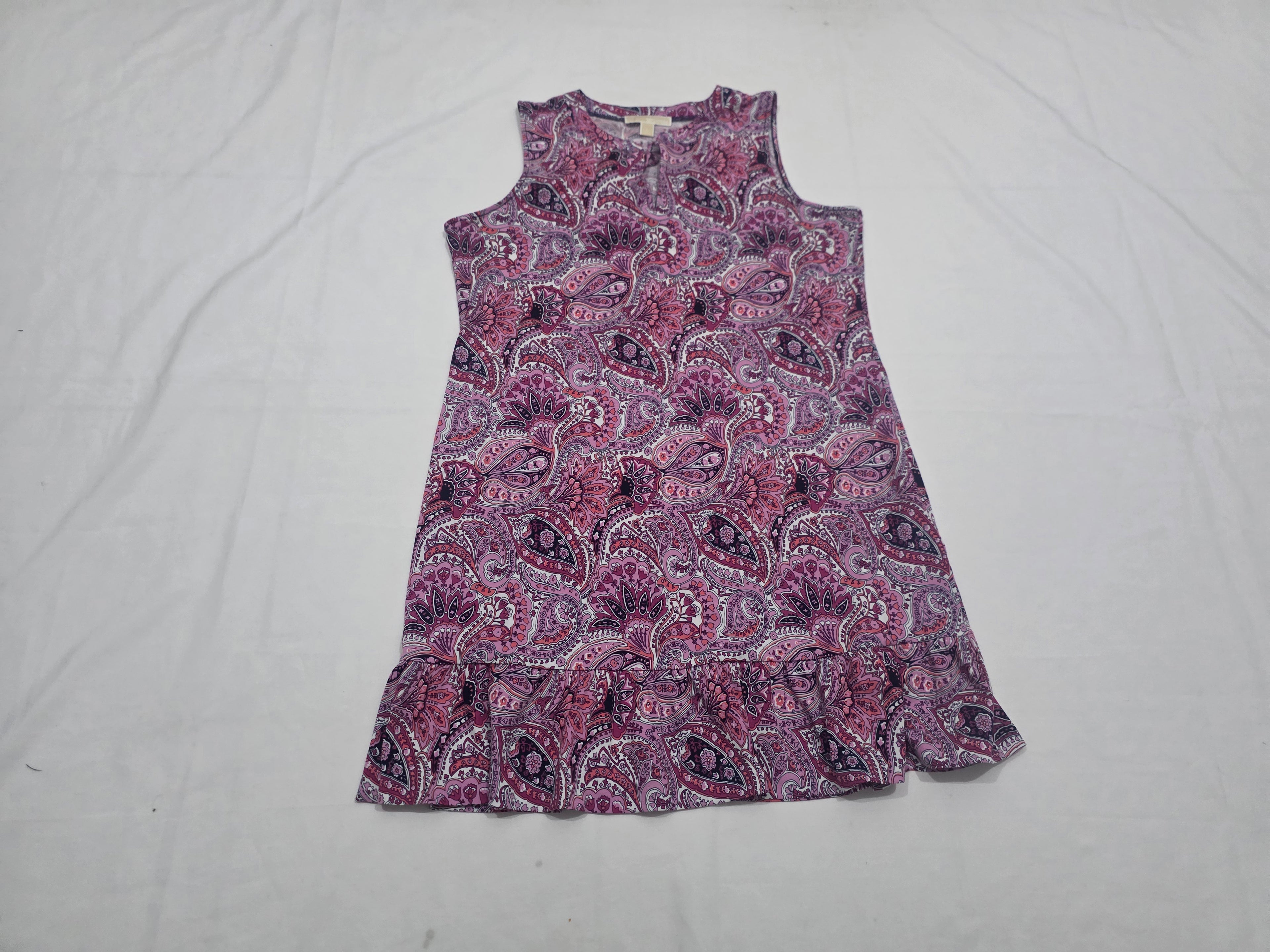Vestido Michael Kors De Mujer Talla Grande Morado/rosa