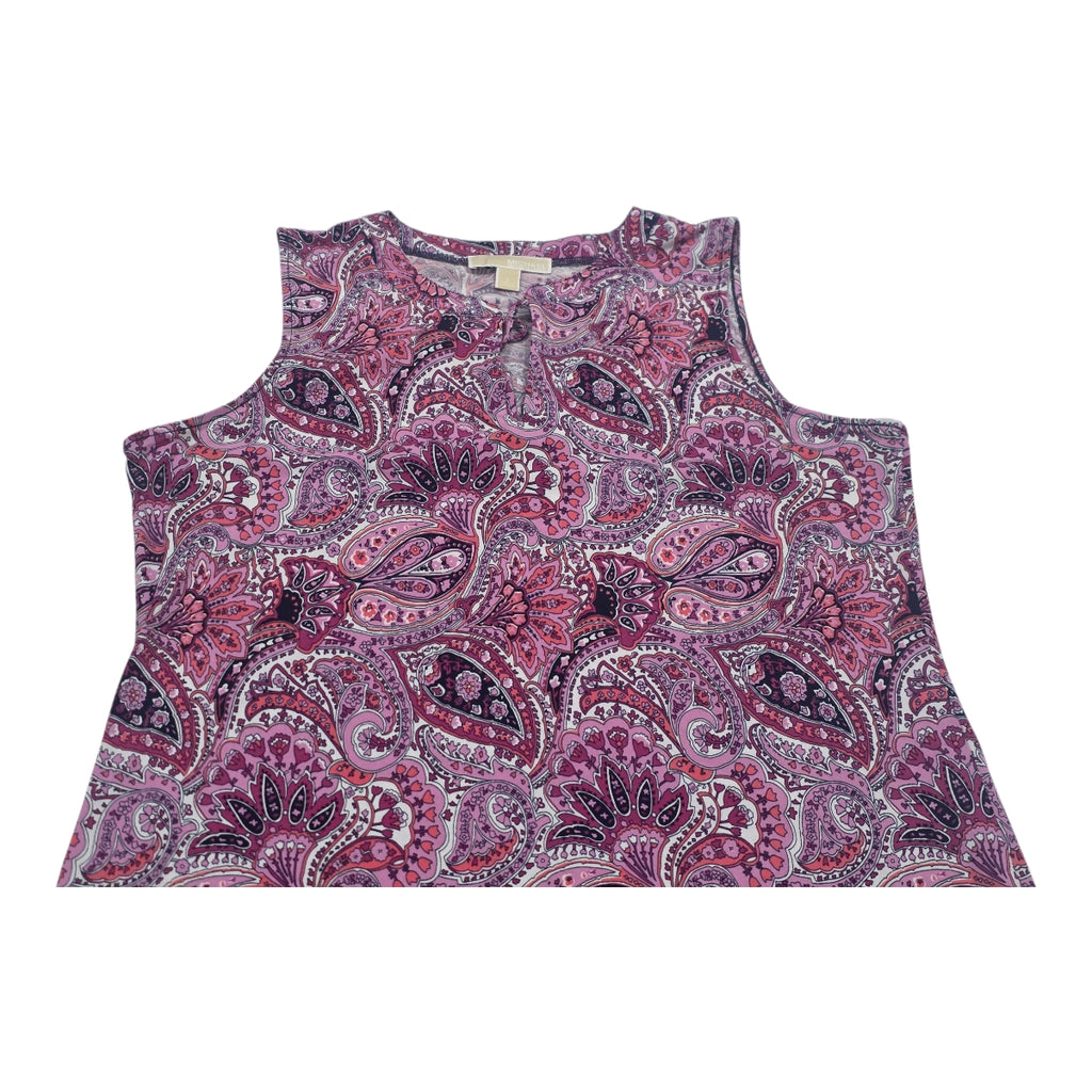 Vestido Michael Kors De Mujer Talla Grande Morado/rosa