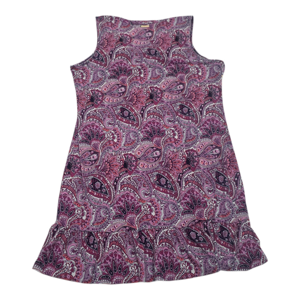 Vestido Michael Kors De Mujer Talla Grande Morado/rosa