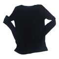 Playera Ralph Lauren Manga Larga Mujer Grande Color Negro
