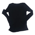 Playera Ralph Lauren Manga Larga Mujer Grande Color Negro