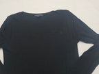 Playera Ralph Lauren Manga Larga Mujer Grande Color Negro