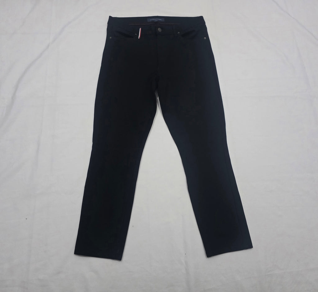 Pantalon Tommy Hilfiger De Mujer Talla 12 Color Negro