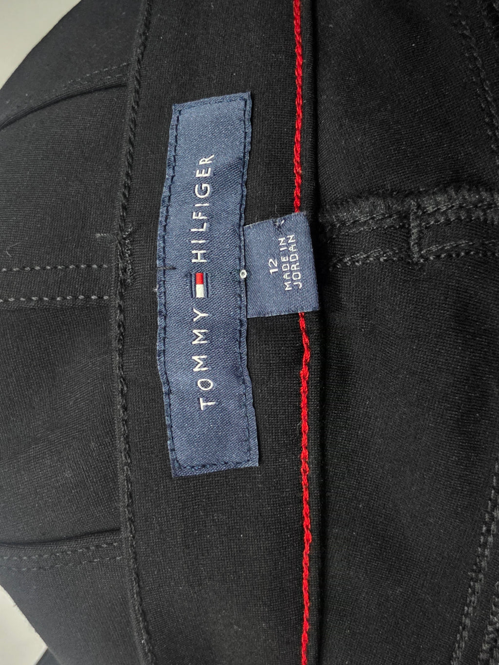 Pantalon Tommy Hilfiger De Mujer Talla 12 Color Negro
