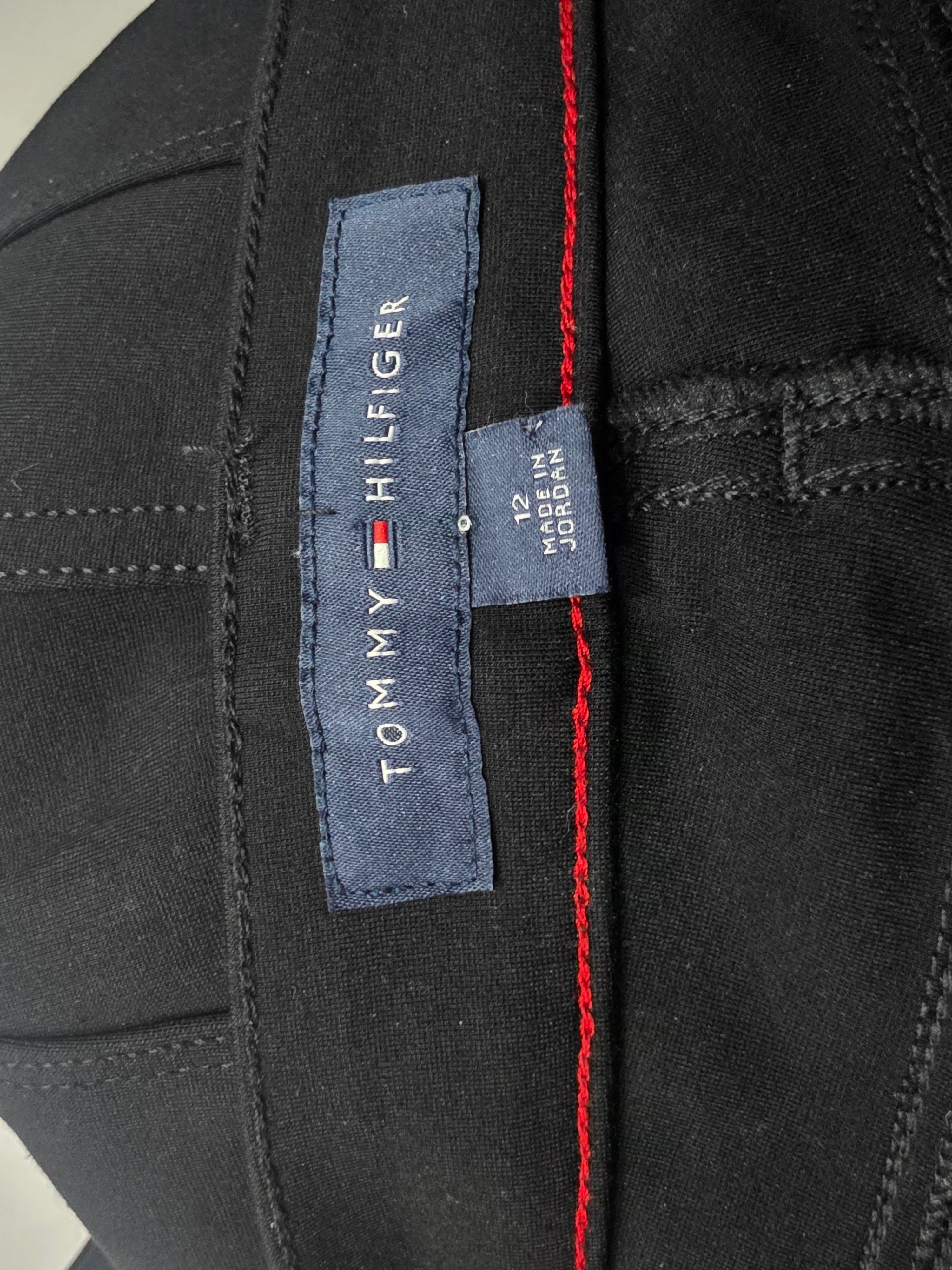Pantalon Tommy Hilfiger De Mujer Talla 12 Color Negro