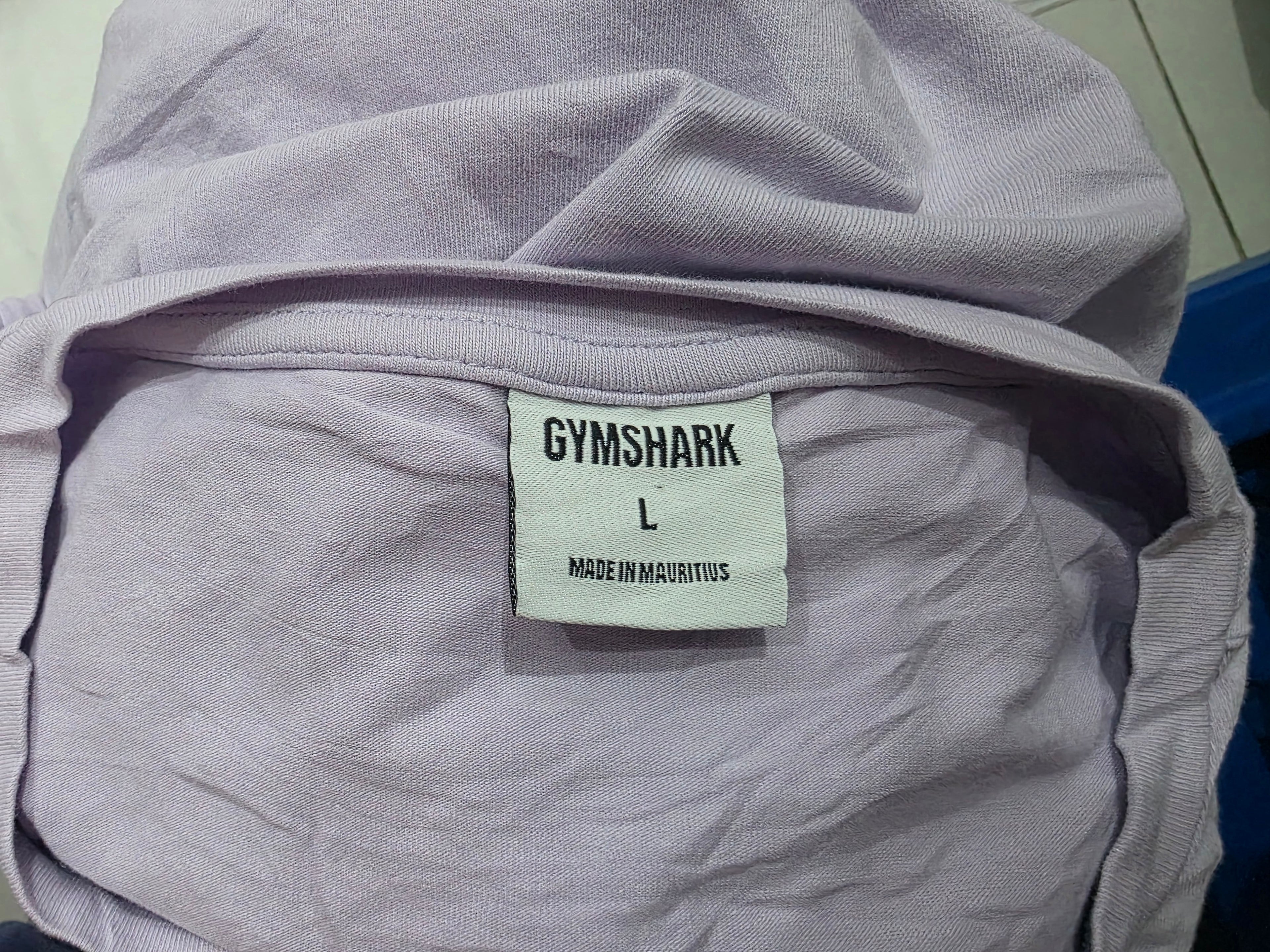 Playera Gymshark De Mujer Talla Grande Color Morada