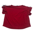 Playera Tommy Hilfiger De Mujer Extra Grande Color Rojo