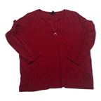 Playera Ralph Lauren Talla 2x Color Rojo De Mujer