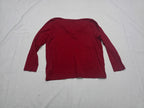 Playera Ralph Lauren Talla 2x Color Rojo De Mujer
