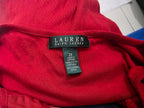 Playera Ralph Lauren Talla 2x Color Rojo De Mujer