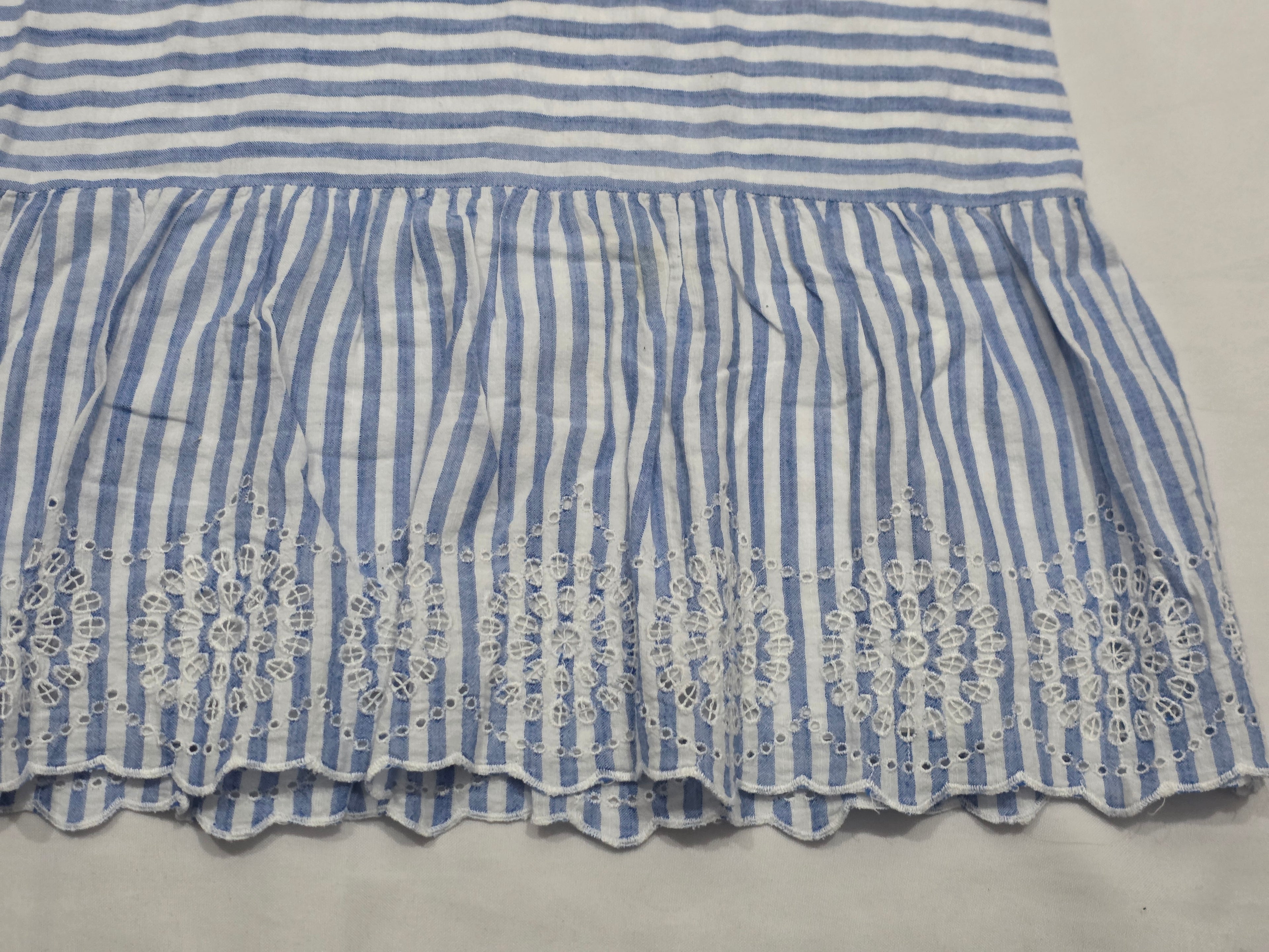 Vestido Vineyard Vines Rayado Talla 0 De Mujer