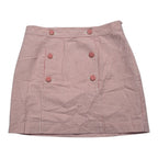 Falda Vineyard Vines De Mujer Talla 00 Rayada Rosa/blanco