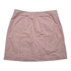 Falda Vineyard Vines De Mujer Talla 00 Rayada Rosa/blanco