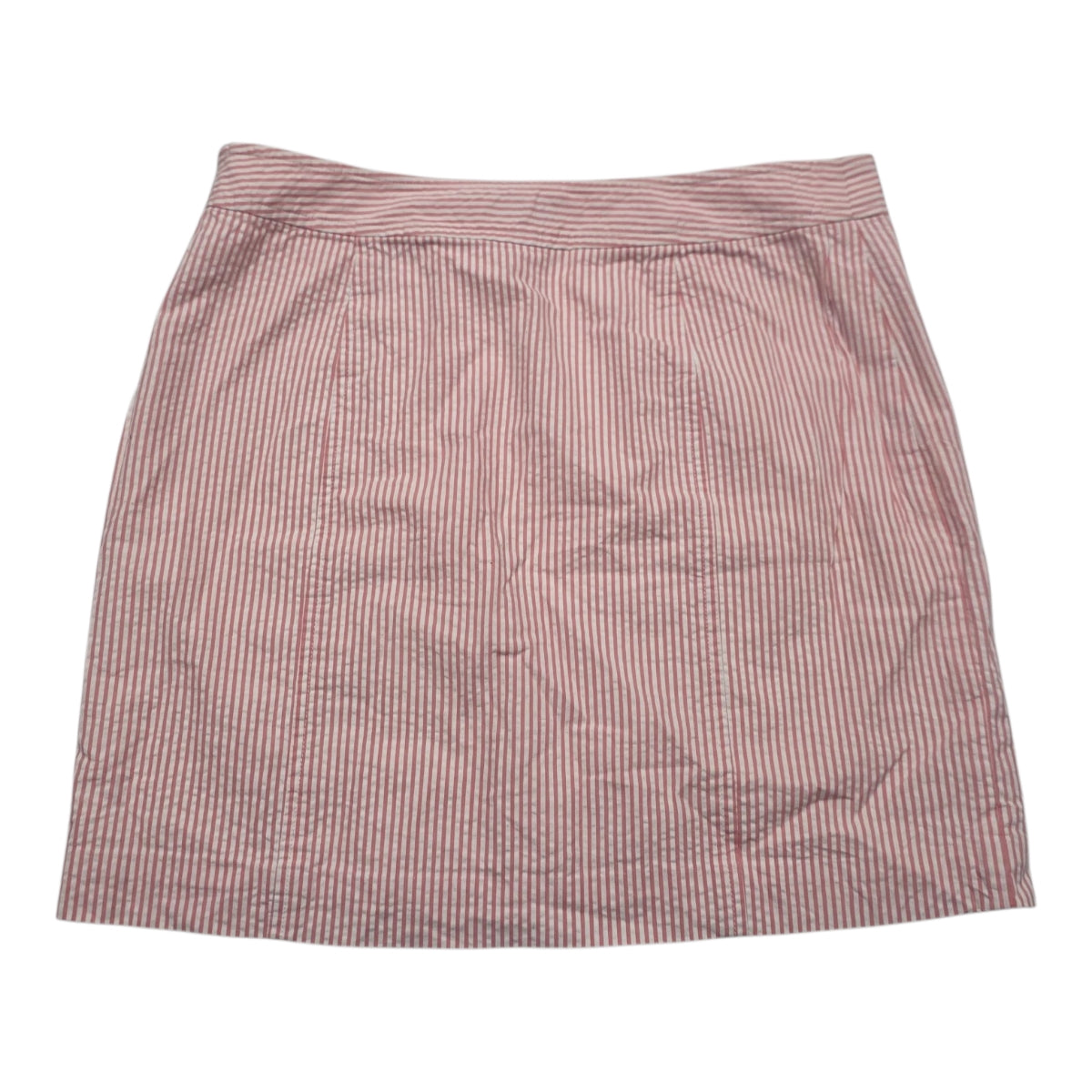 Falda Vineyard Vines De Mujer Talla 00 Rayada Rosa/blanco