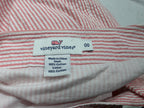Falda Vineyard Vines De Mujer Talla 00 Rayada Rosa/blanco