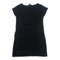 Vestido De Encaje Armani Exchange Color Negro Talla 0 Petite