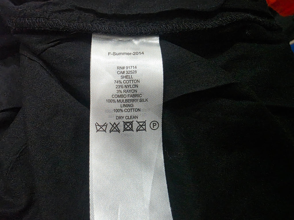Vestido De Encaje Armani Exchange Color Negro Talla 0 Petite