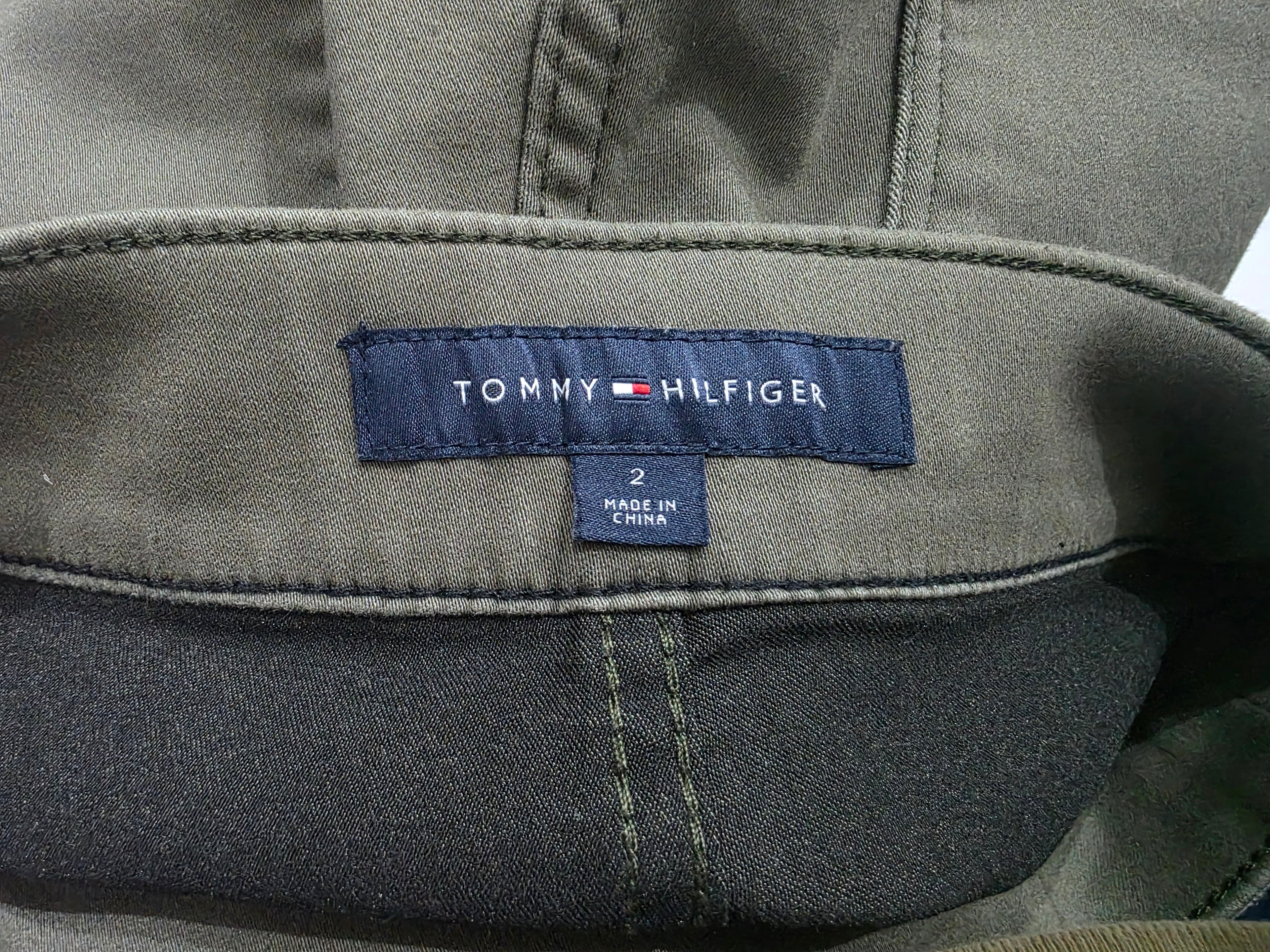 Legging Tommy Hilfiger De Mujer Talla 2 Color Verde