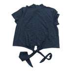 Playera Lululemon Talla 2 Mujer Azul Jaspeado Manga Corta
