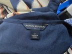 Vestido Banana Republic Talla 2 Manga Corta Azul