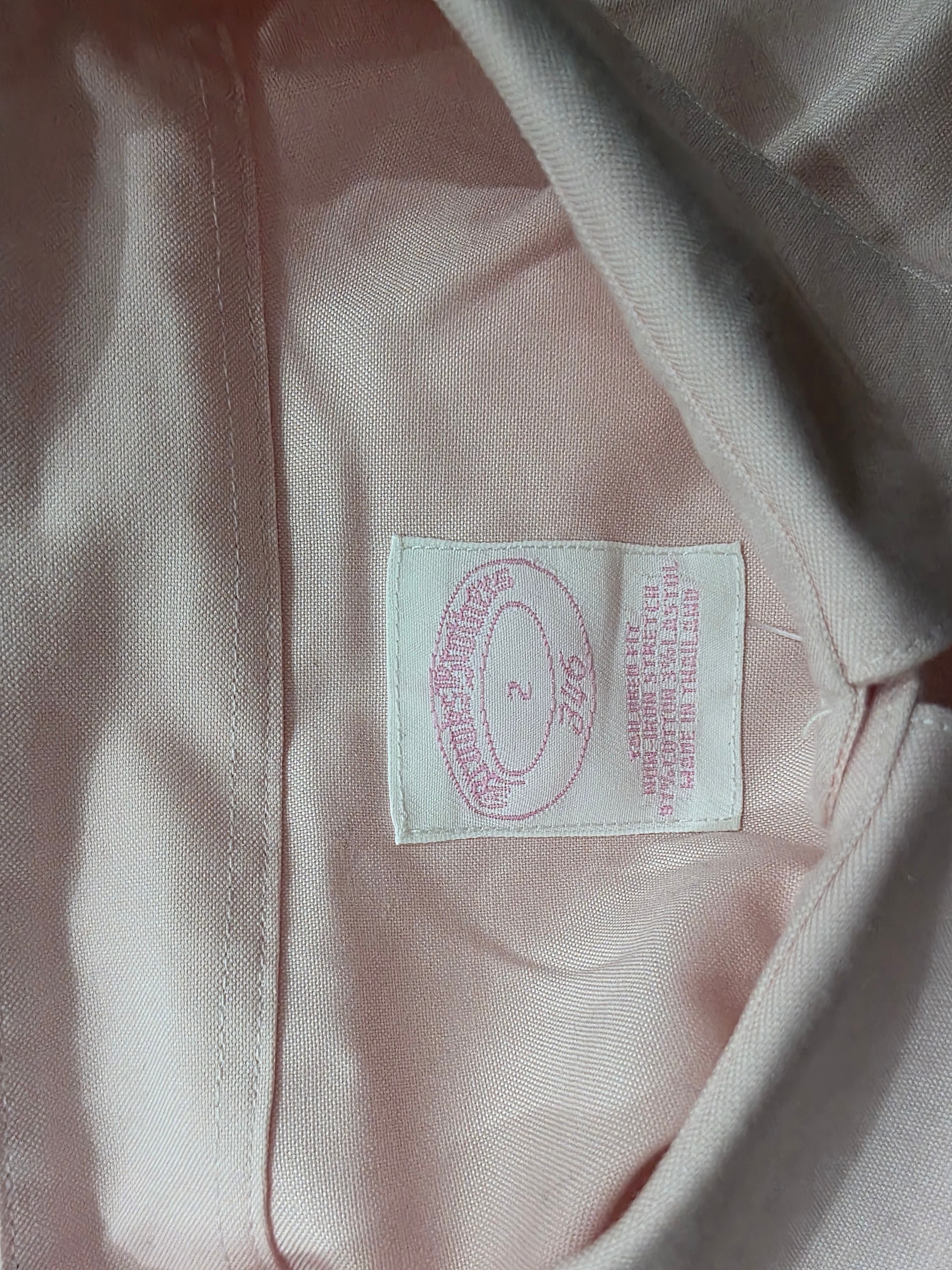 Camisa Brooks Brothers De Mujer Talla 2 Color Rosa Claro
