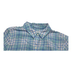 Camisa Vineyard Vines Relaxed Talla 2 Mujer Azul Cuadros