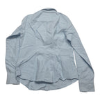 Camisa Vineyard Vines Talla 2 Azul Rayada De Mujer