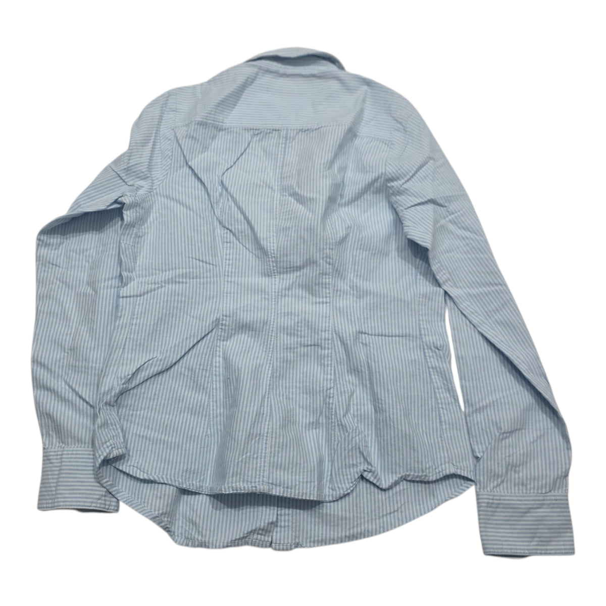 Camisa Vineyard Vines Talla 2 Azul Rayada De Mujer