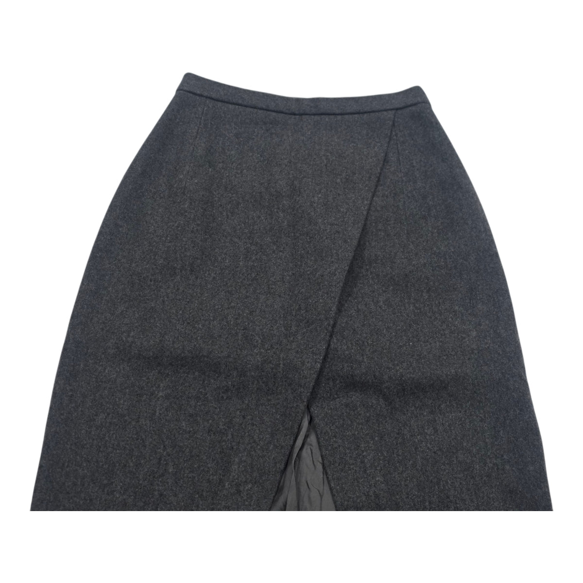 Falda De Lana Michael Kors De Mujer Talla 2 Color Gris
