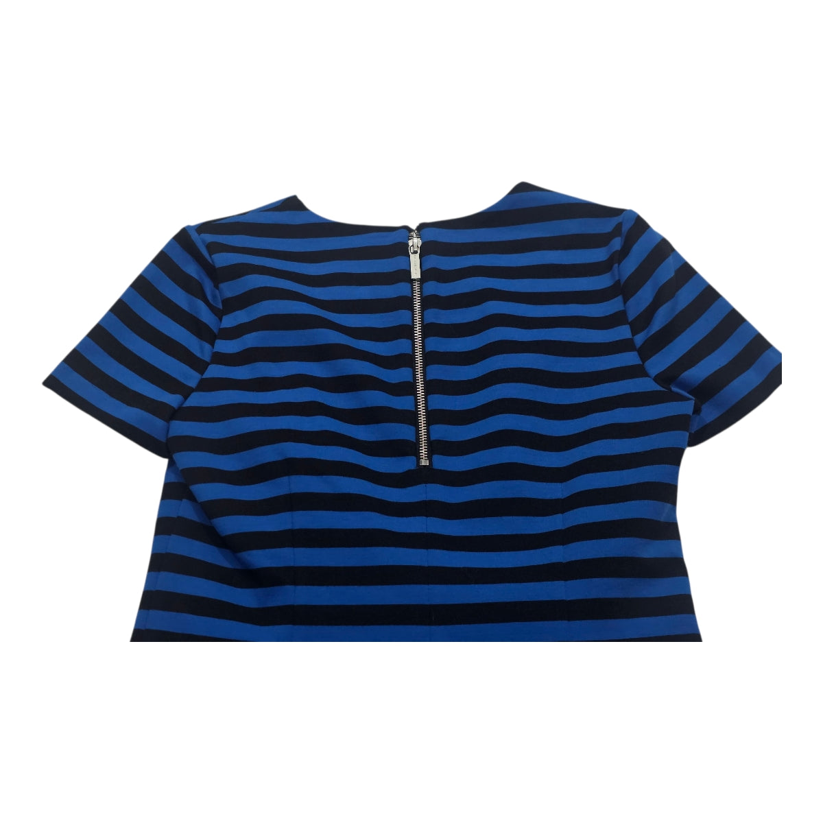 Blusa Michael Kors De Mujer Extra Chica Azul Con Lineas