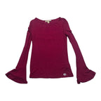 Blusa Michael Kors Manga Larga Color Bugambilia Extra Chica