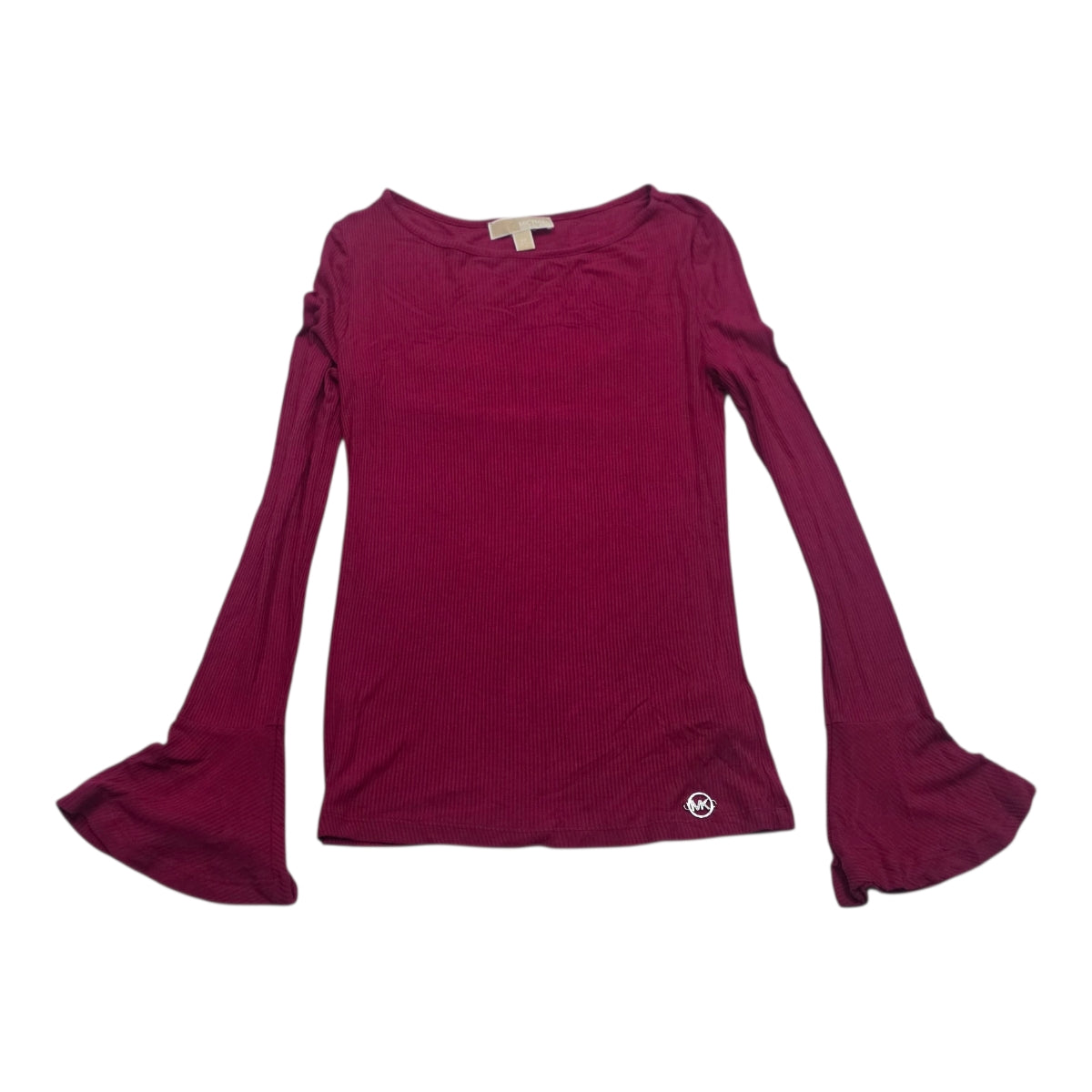 Blusa Michael Kors Manga Larga Color Bugambilia Extra Chica