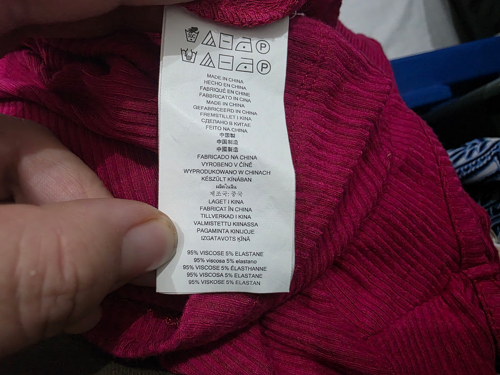 Blusa Michael Kors Manga Larga Color Bugambilia Extra Chica