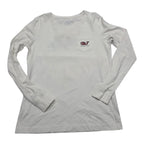 Playera Manga Larga Vineyard Vines Blanca Mujer Extra Chica