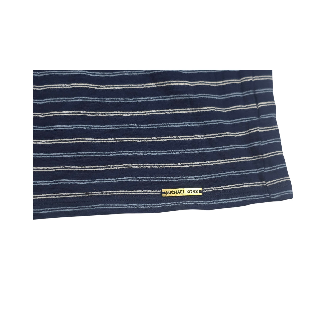 Blusa Michael Kors De Mujer Manga Larga Azul/gris Xs
