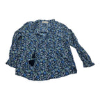 Blusa Vineyard Vines Azul De Mujer Floreada Xs Manga Larga