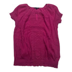Blusa Tommy Hilfiger De Mujer Fucsia Manga Corta Xs