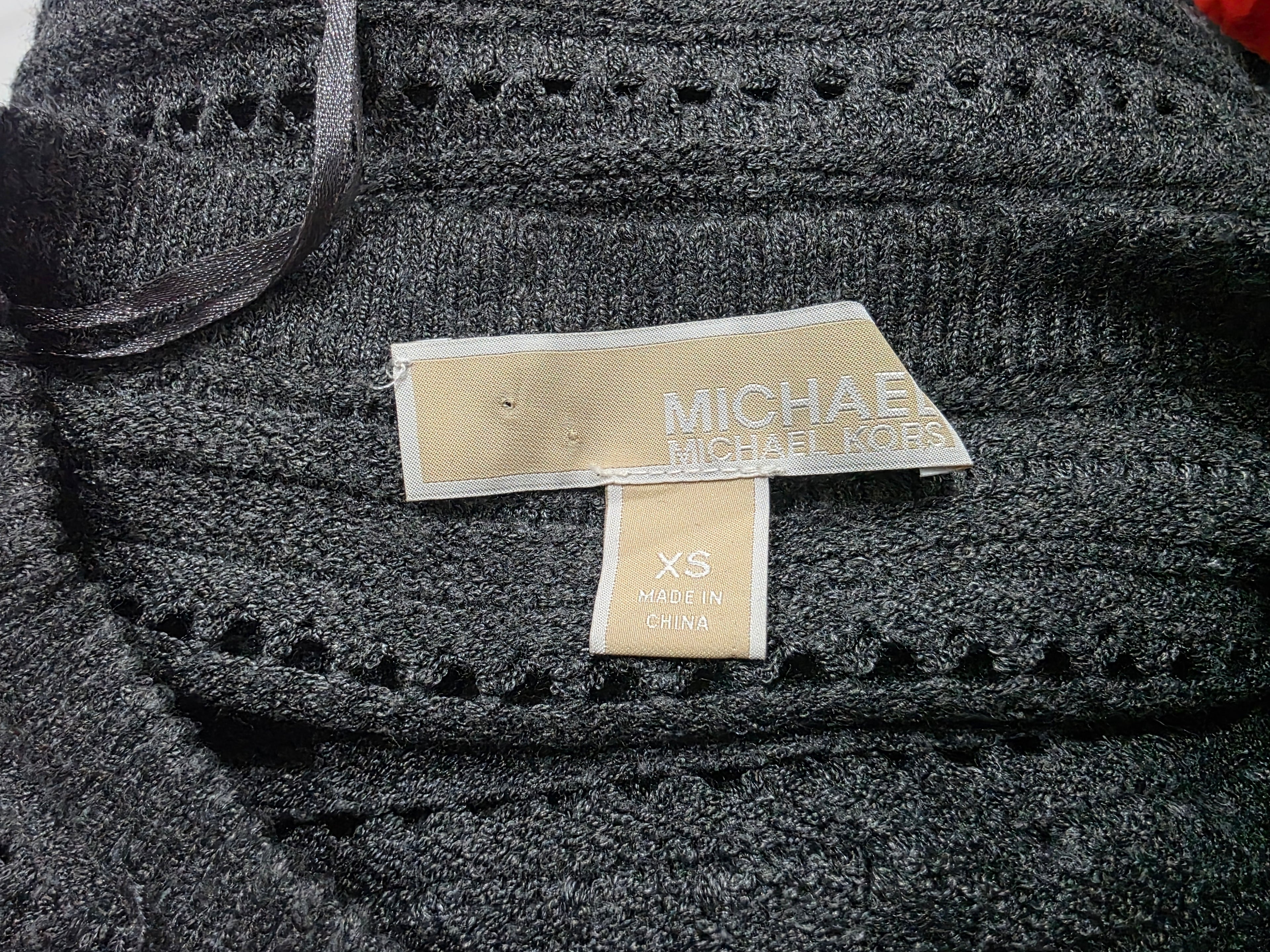 Sueter Micheal Kors Gris De Mujer Peluche Tallaxs