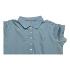 Vestido Tommy Bahama Azul Xs Manga Corta Polo
