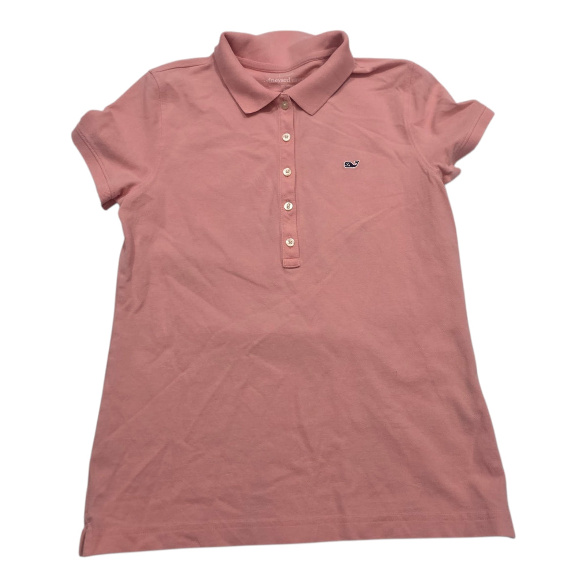 Playera Polo Vineyard Vines Mujer Rosa Talla Xs Manga Corta