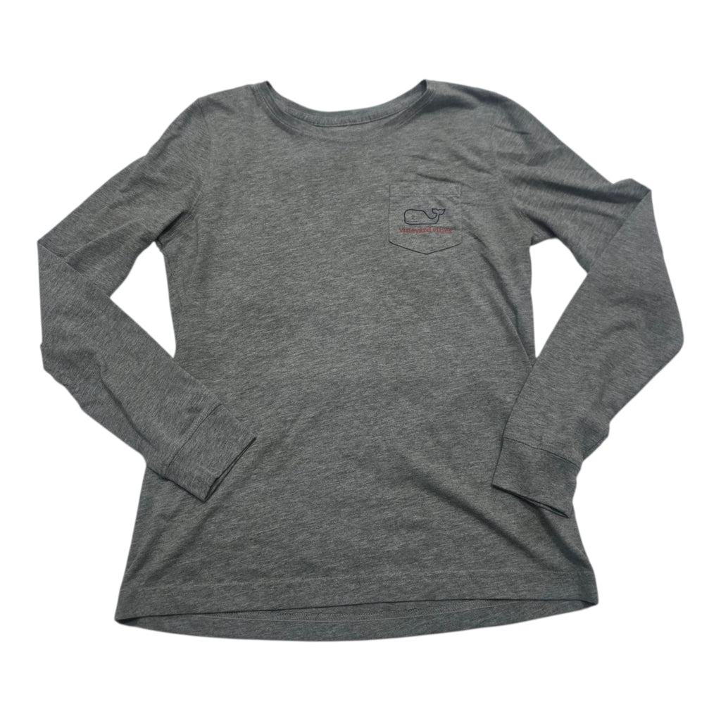 Playera Manga Larga Mujer Vineyard Vines Gris Xs