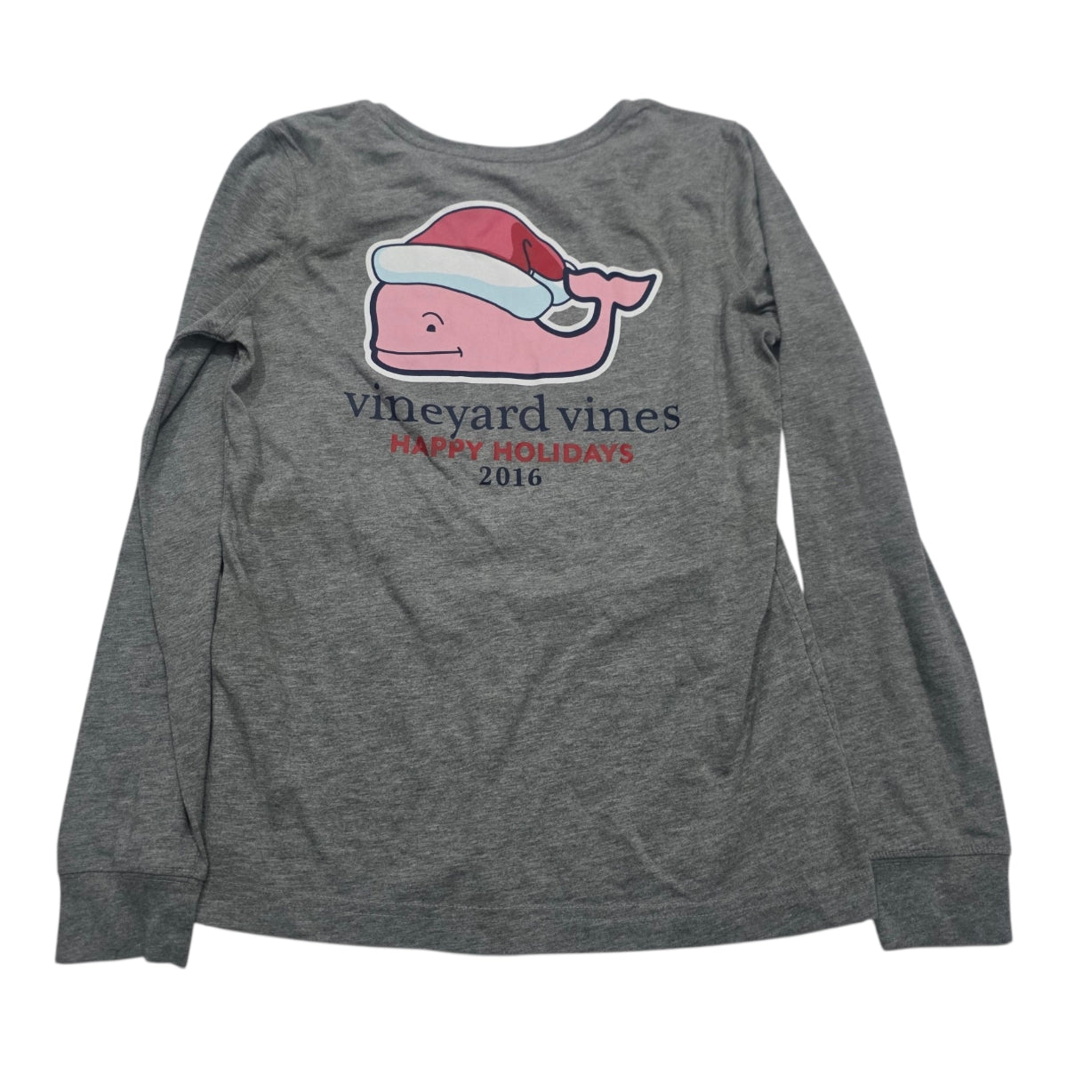 Playera Manga Larga Mujer Vineyard Vines Gris Xs